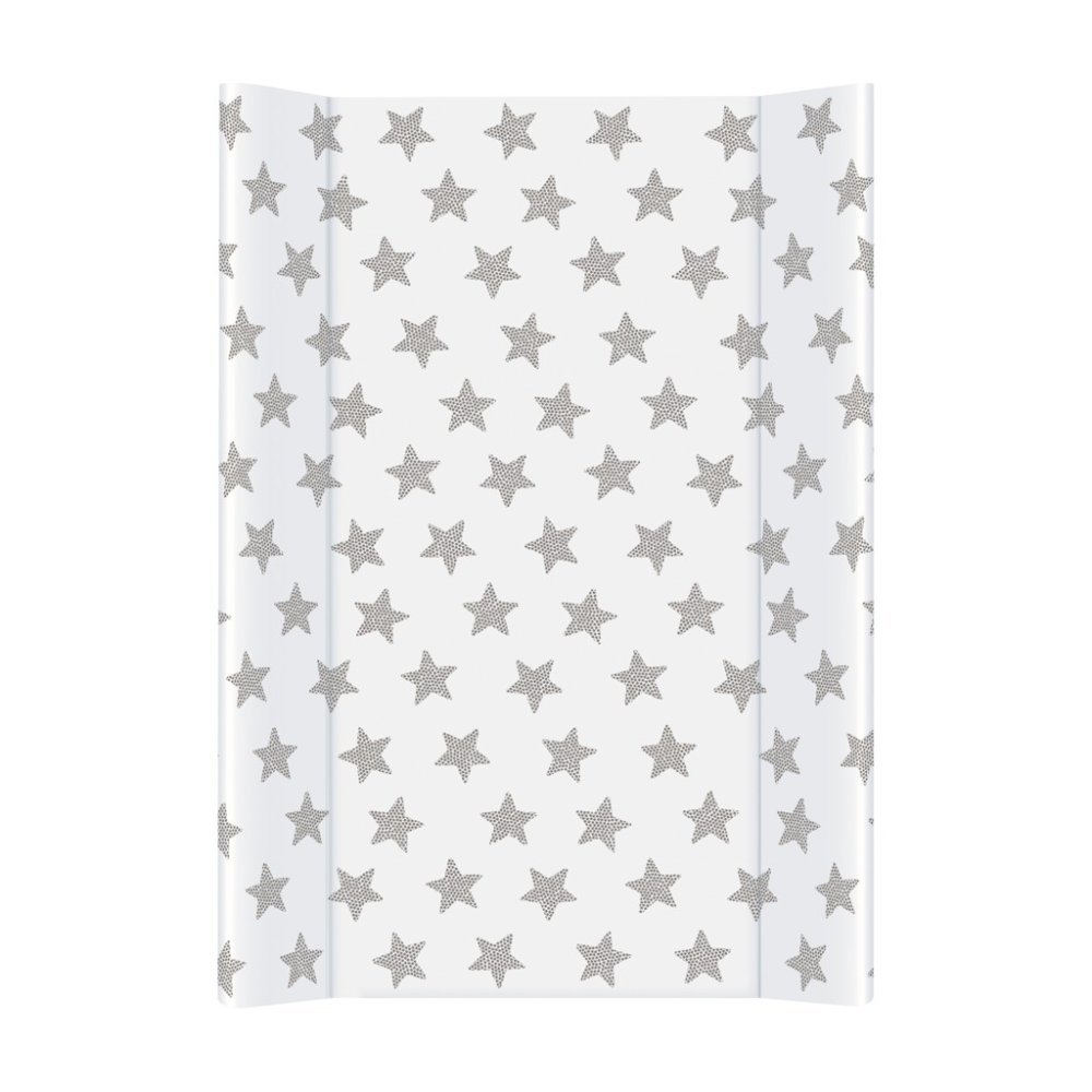 CEBA Wickelauflage 2-eckig Mit Festem Brett (50x80) Comfort Day&Night Stars