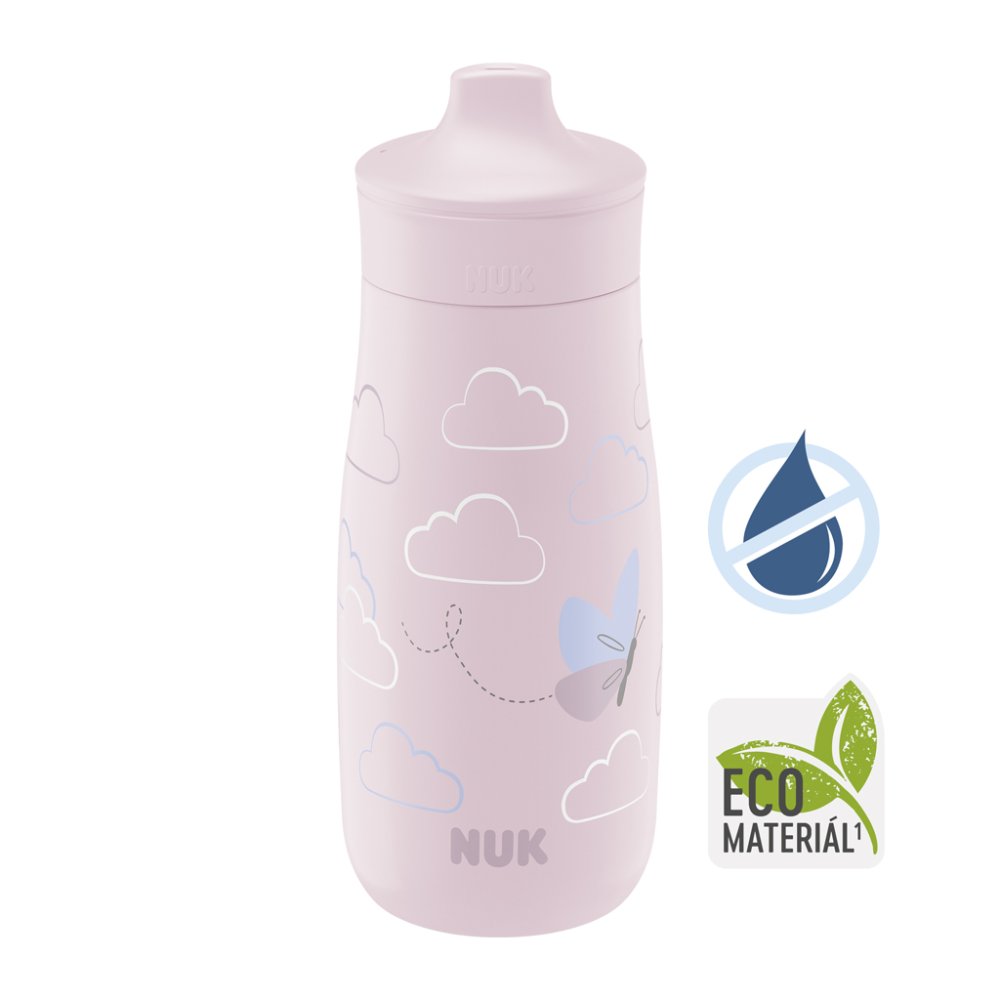 Flacon NUK Mini-Me Sip - Roz 300ml, 9m+