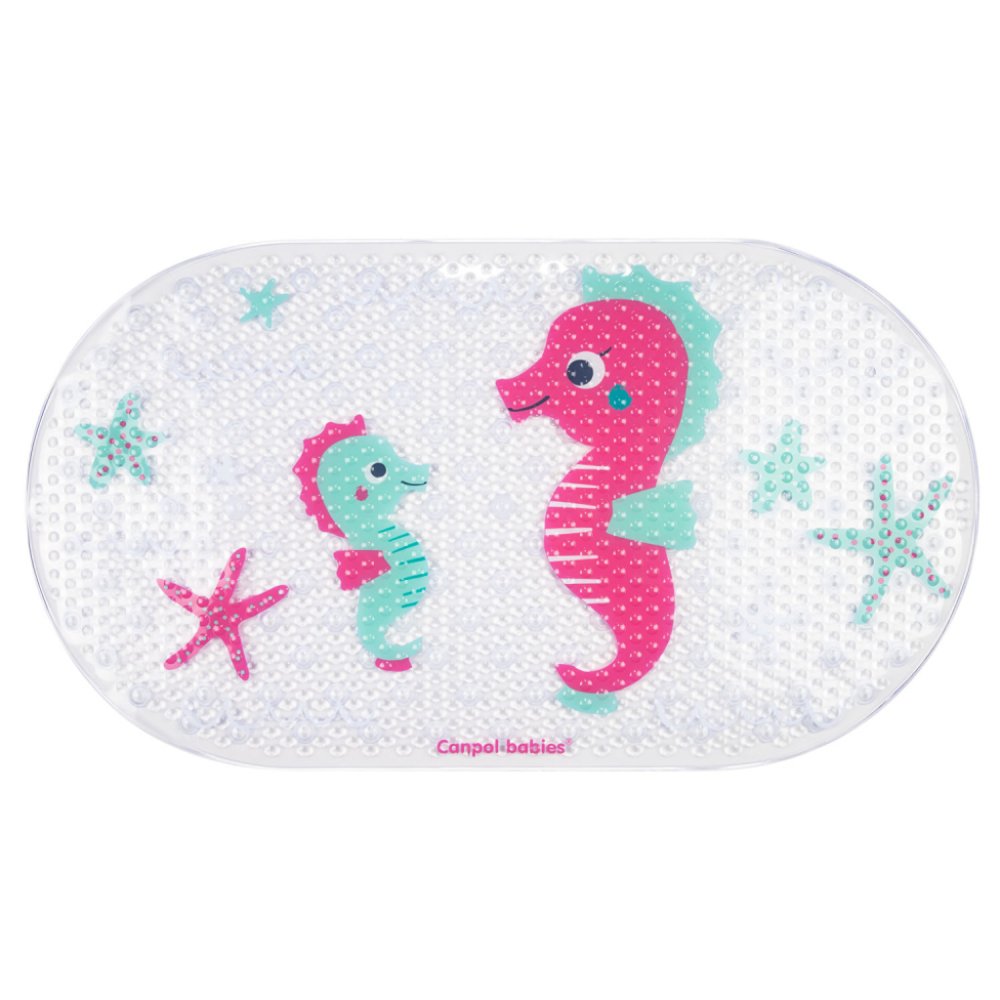 CANPOL BABIES Tapis De Bain Antidérapant Love&Sea Rose