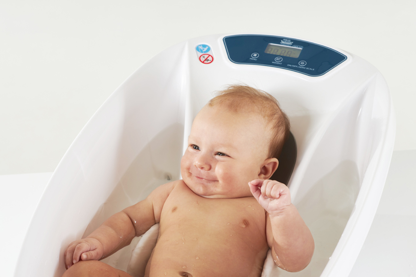 BABY PATENT 3in1 Aquascale Digitaal Babybadje Met Weegschaal En Thermometer