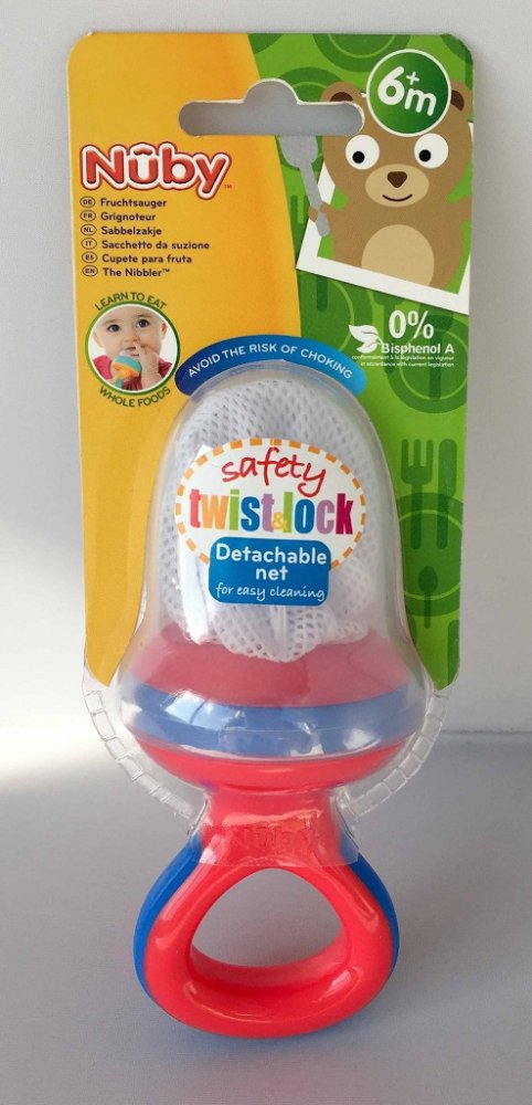 NUBY Futternetz 6 M+, Rosa