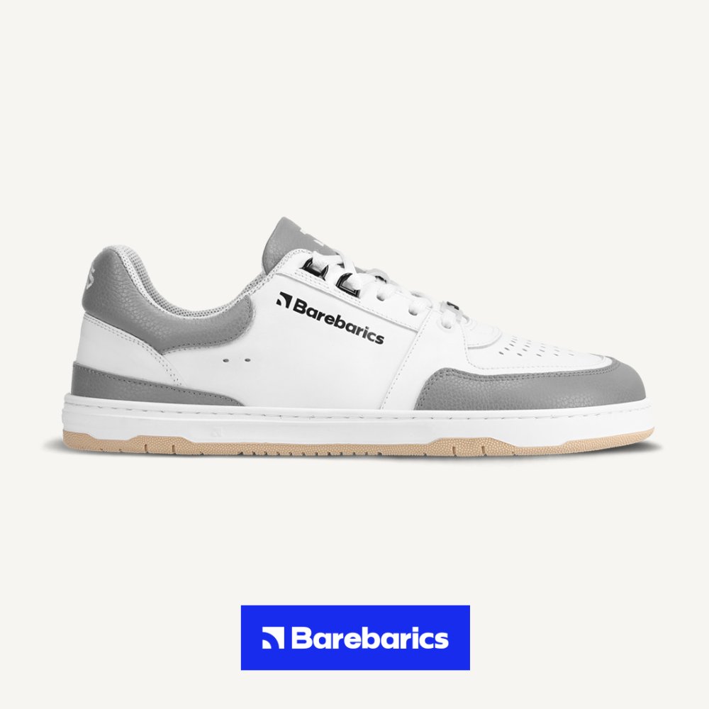 Barefoot Tenisice Barebarics Wave - White & Grey 41 White