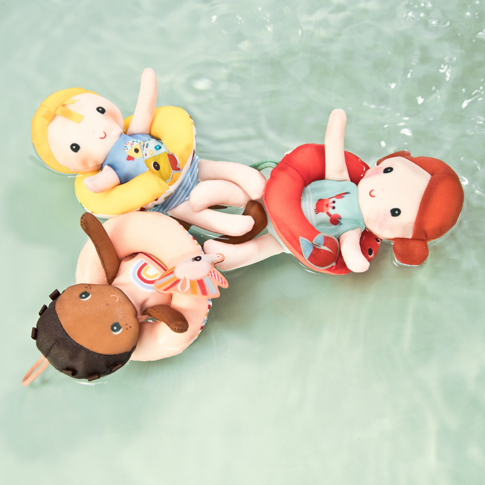 Lilliputiens - Bambola da bagno - granchietto Axelle - immagine 4
