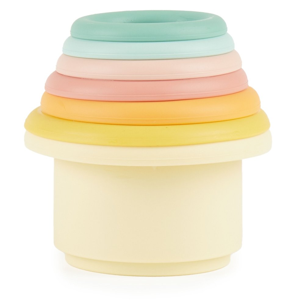 Bieco - Gobelets empilables en silicone - Tropical Vibes – Image 3
