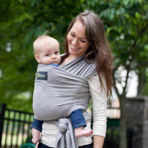 BOBA Fascia porta bebè / fascia Classic Wrap - Grey - immagine 3