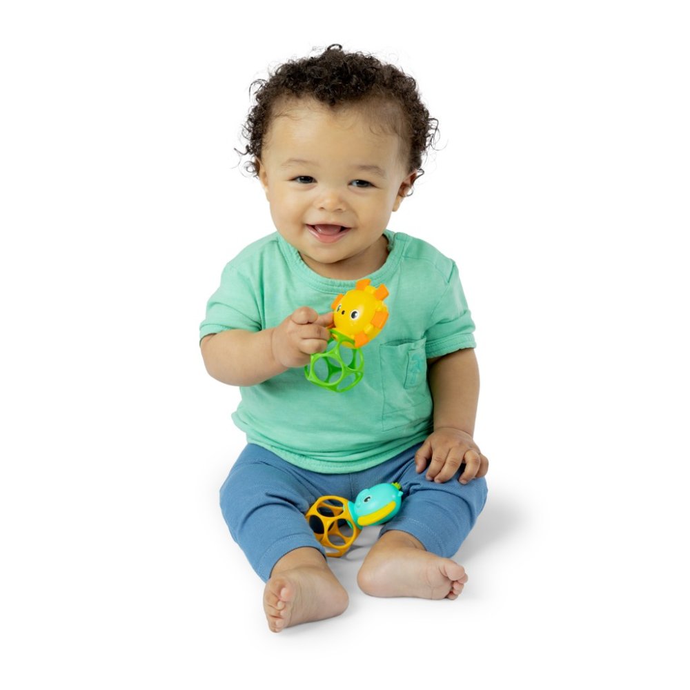 OBALL Giocattolo Massaggiagengive Oball Soother Pals™ Easy-Grasp 2 pz 3m+ - immagine 4
