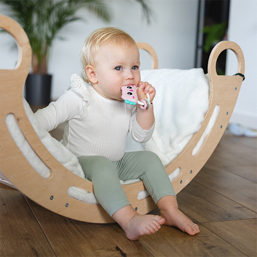 BABYONO Sonaglio con massaggiagengive Gufo 0m+ - immagine 6