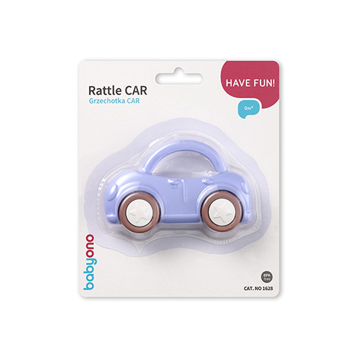 BABYONO Sonaglio con massaggiagengive Car 0m+ - immagine 7