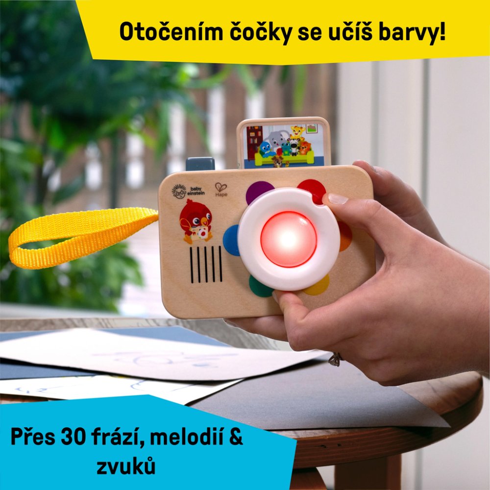 BABY EINSTEIN Jouet interactif avec son appareil photo HAPE 6m+ – Image 4