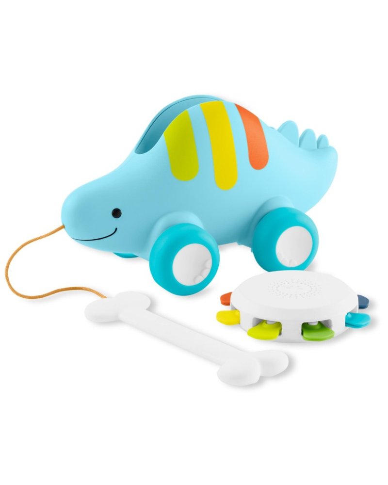 SKIPHOP Giocattolo da trainare musicale 3 in 1 Eplore&More Dinosauro 12m+ - immagine 4