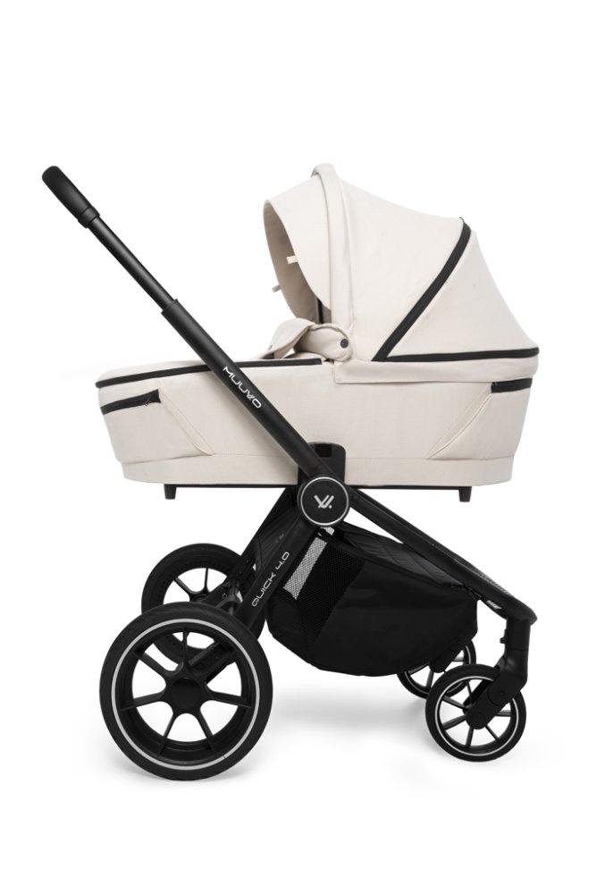 MUUVO SET Cochecito 4 en 1 Quick 4.0 Desert sand set + CYBEX Aton B2 i-Size + base - Imagen 4