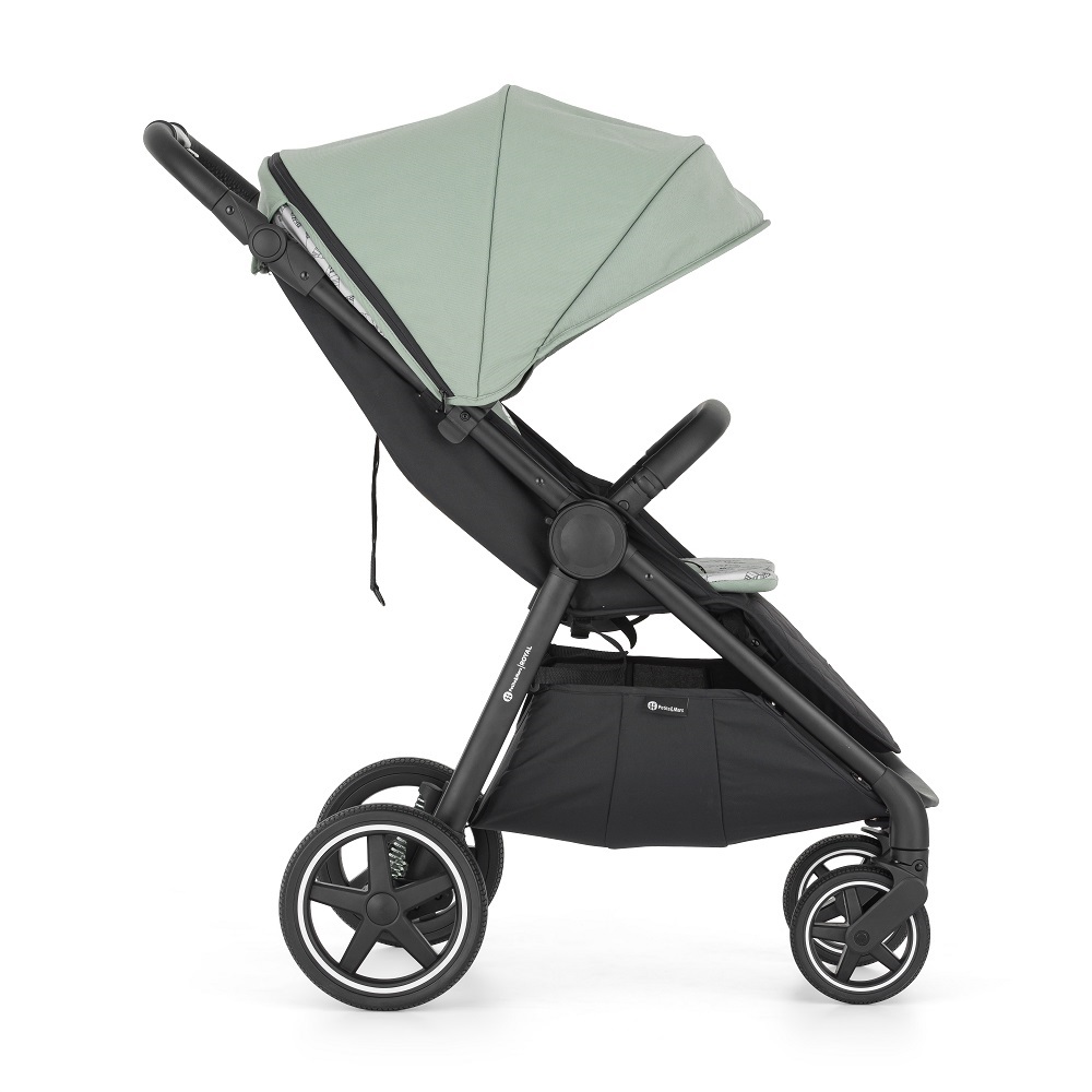 PETITE&MARS Wózek spacerowy Royal3 Black Iron Green - obrazek 4