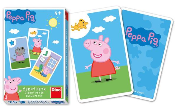 Dino Cartes à jouer Peppa Pig Le jeu du Pouilleux
