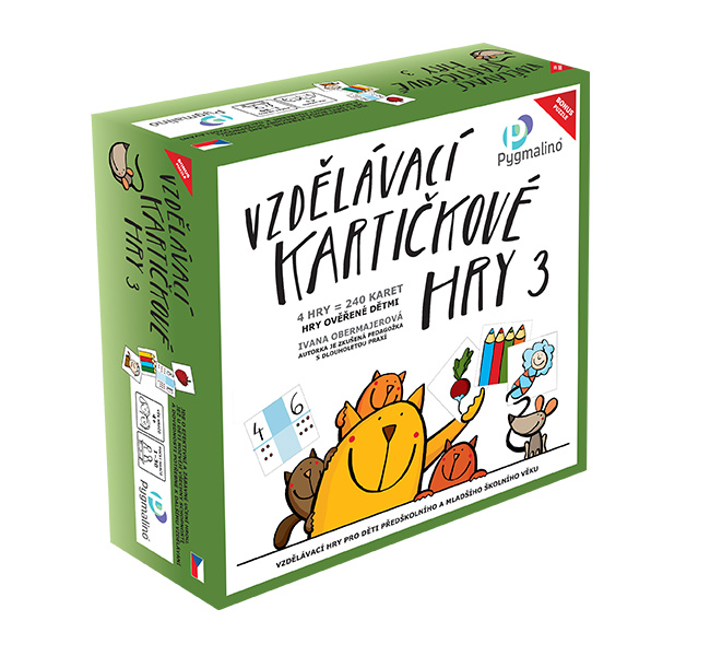 Pygmalino Juegos de cartas educativos 3