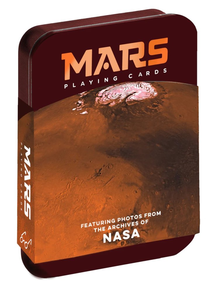 Chronicle Books Jeu de Cartes Espace Mars