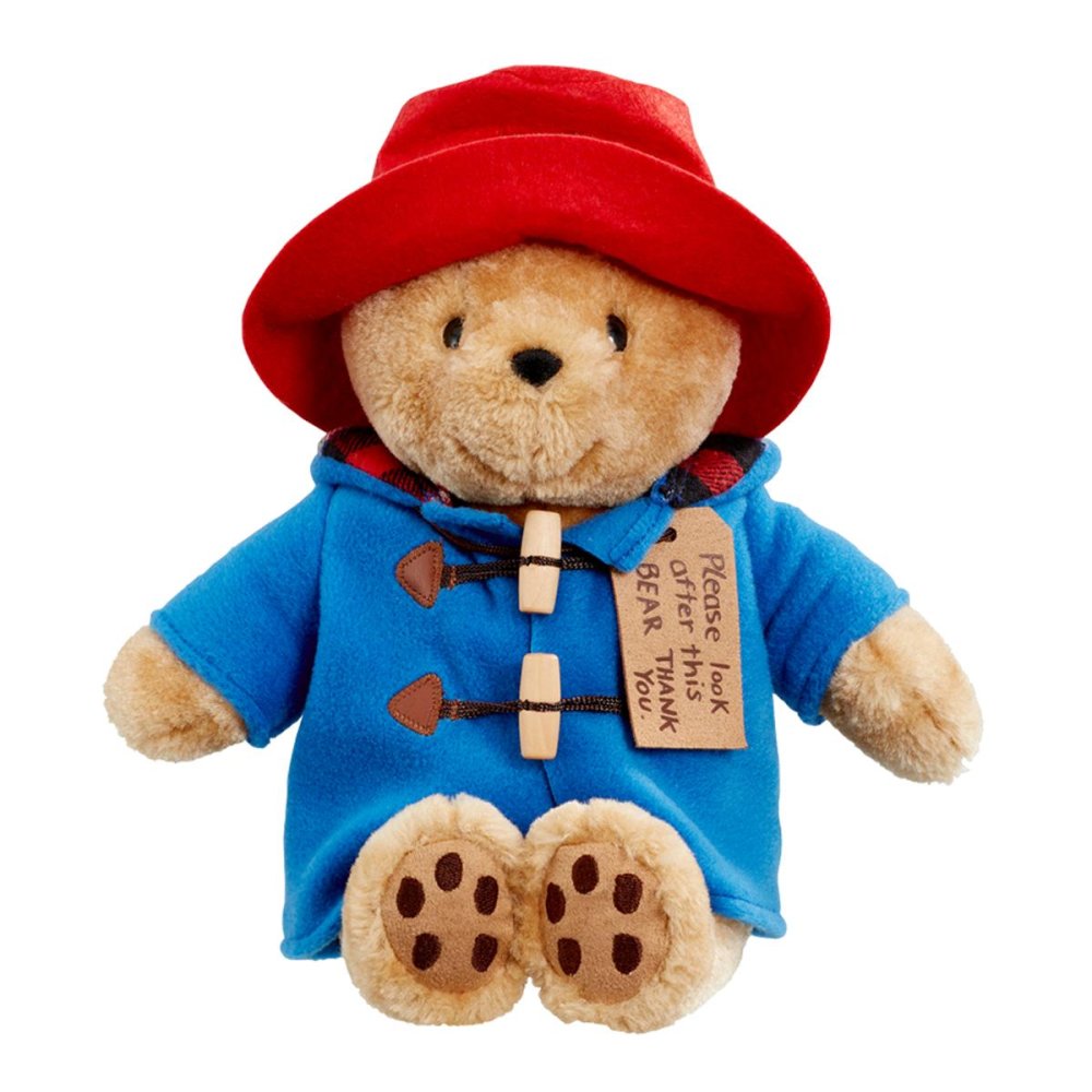 Tęczowy Pluszowy Paddington średni