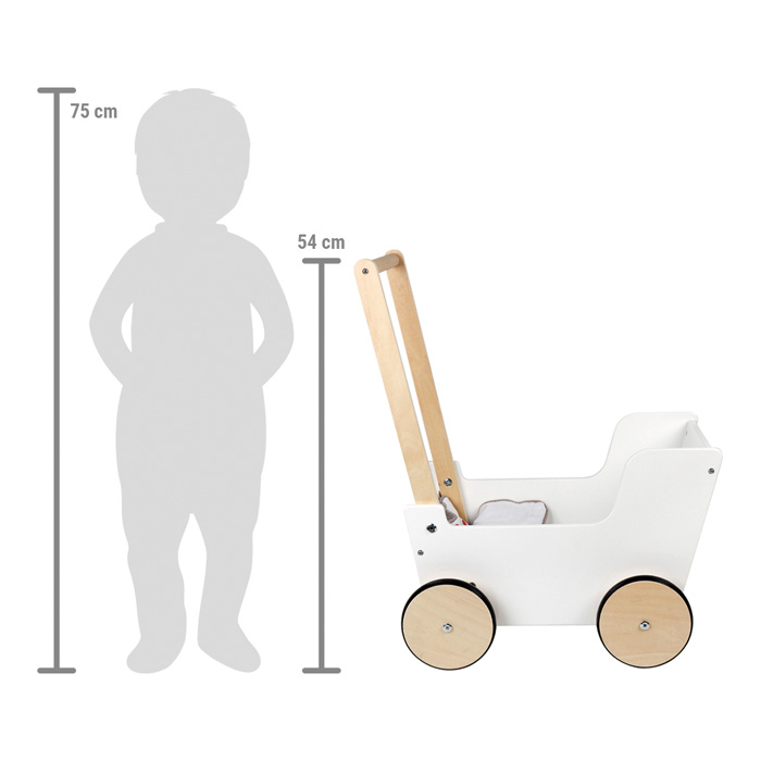 small foot Poussette pour poupées Little Button – Image 6