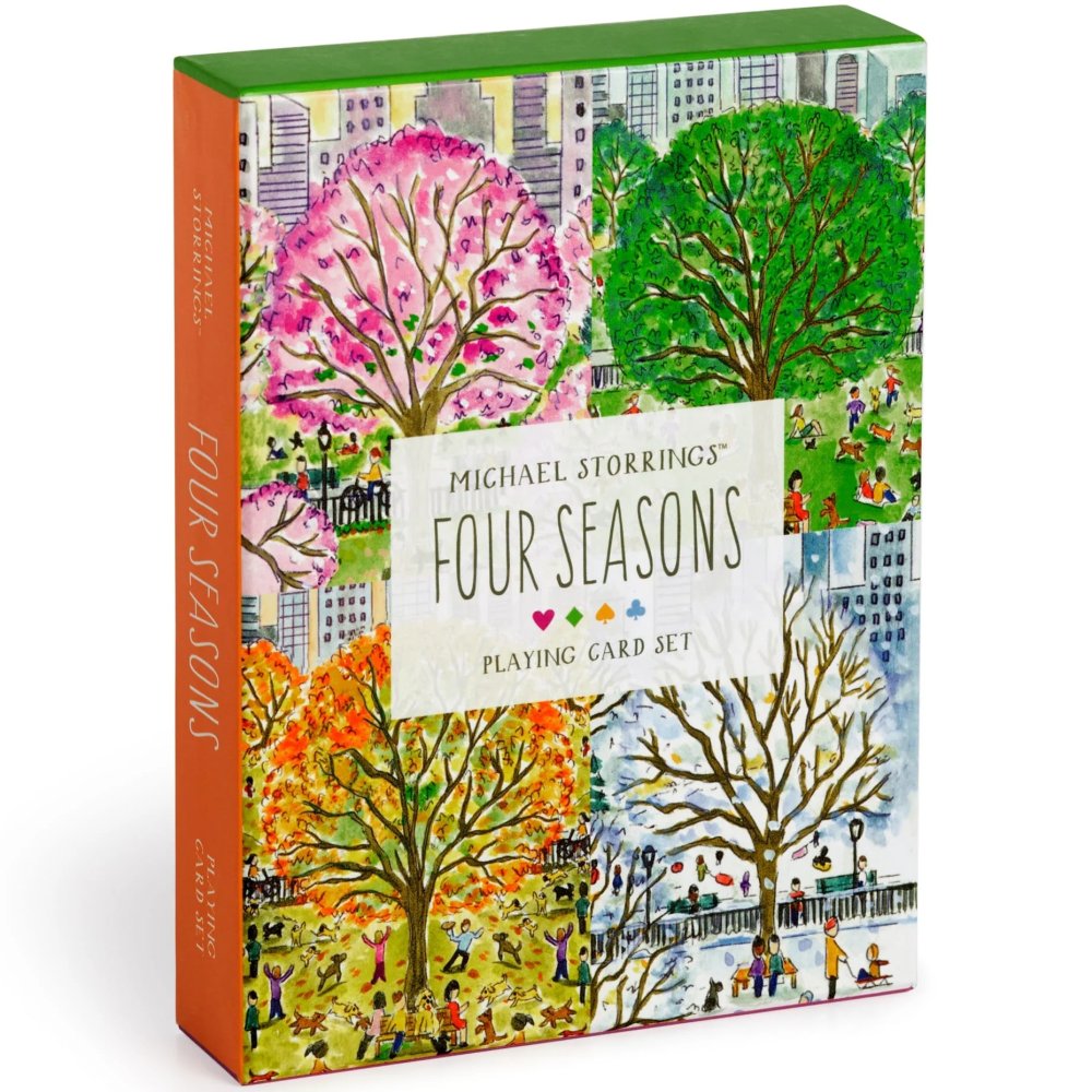 Galison Négy évszak játékkártya készlet - Michael Storrings