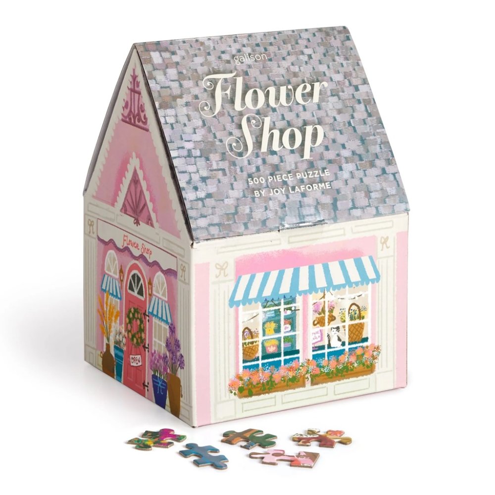 Puzzle Galison La boutique de fleurs de Joy Laforme 500 pièces – Image 5