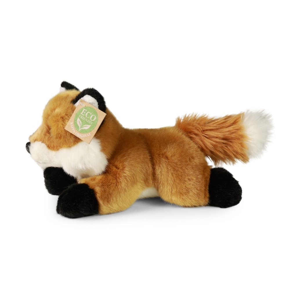 Rappa Volpe di peluche sdraiata 20 cm ECO-FRIENDLY - immagine 3