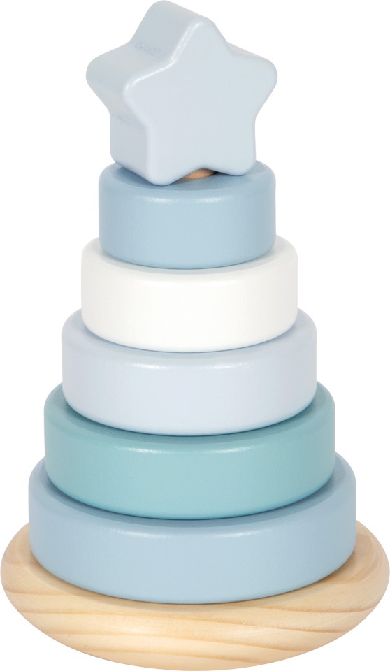 small foot Juego de encajar en varilla Torre azul
