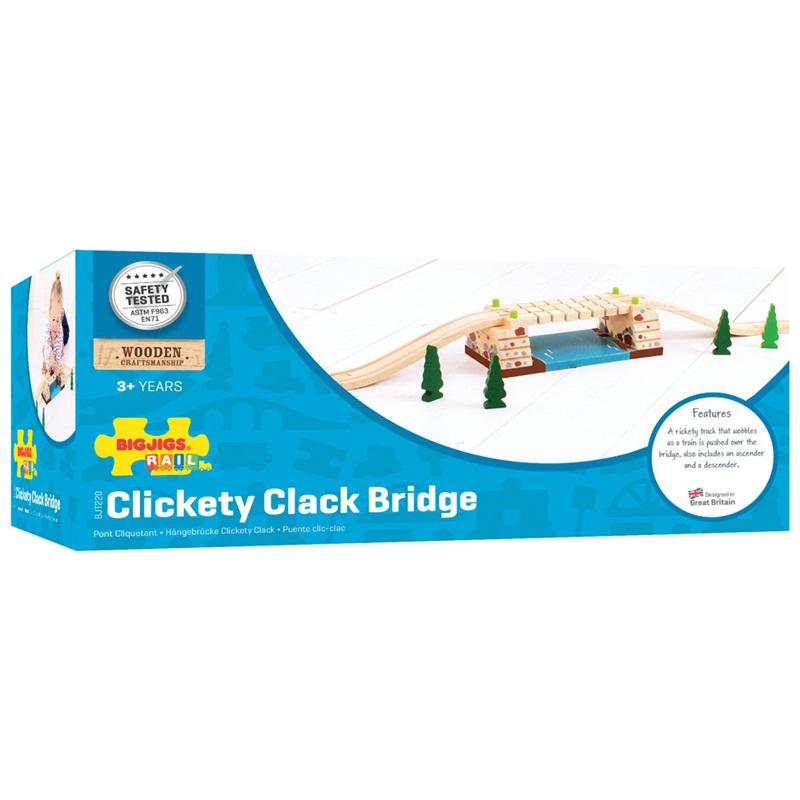 Bigjigs Rail Pont Suspendu au-dessus de la Rivière – Image 5