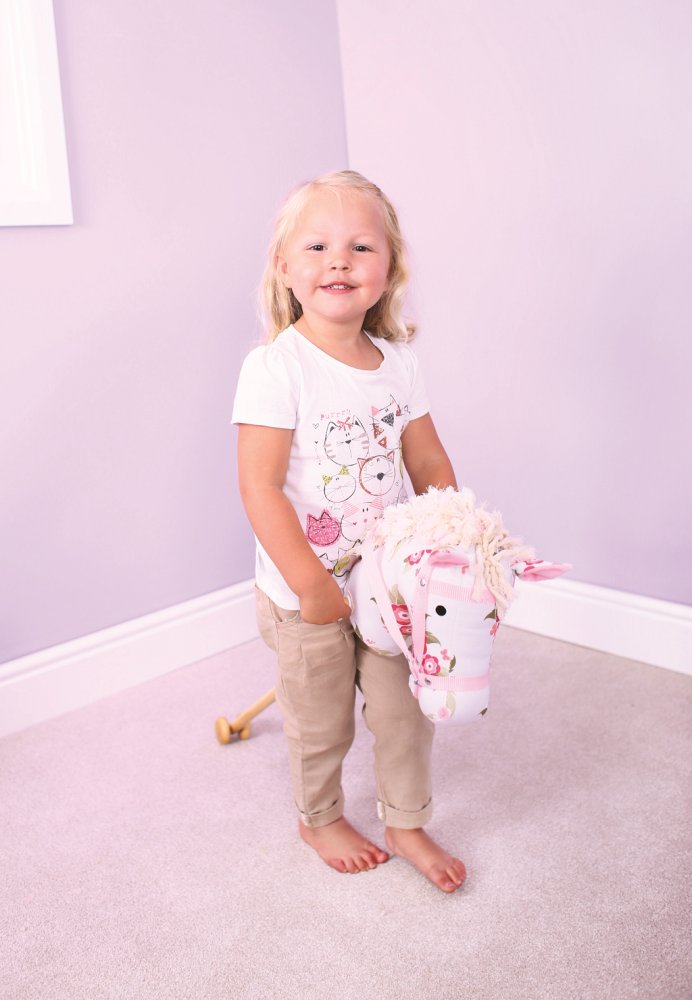 Cheval à bâton rose Bigjigs Toys – Image 3