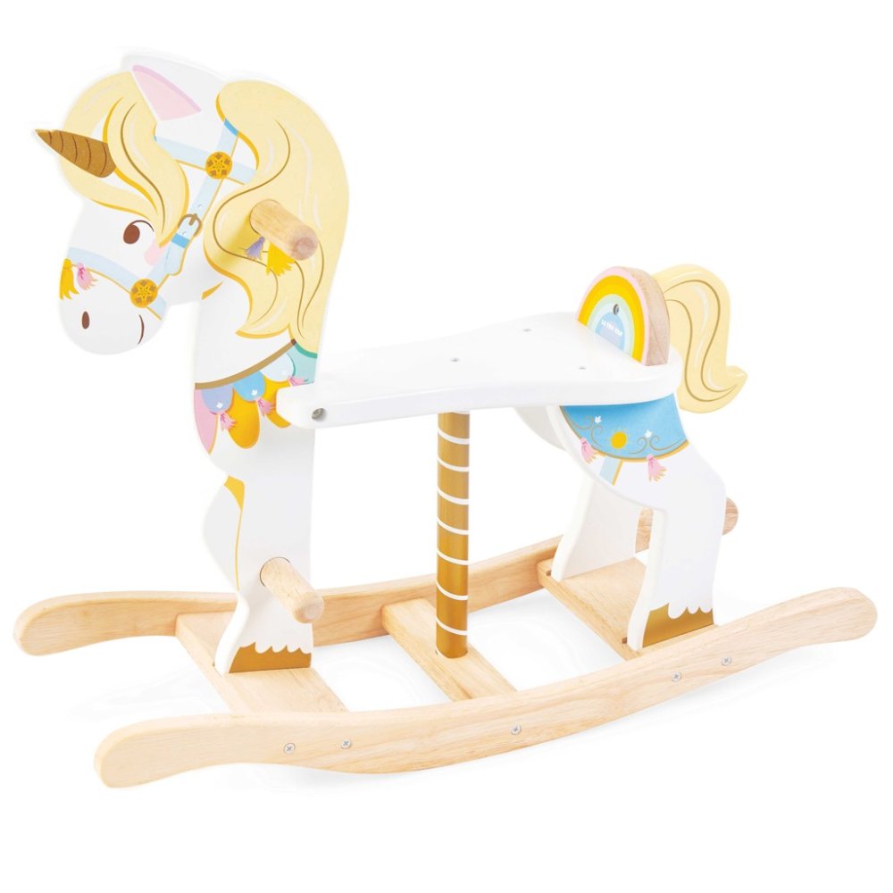 Le Toy Van Petilou Licorne à bascule en bois