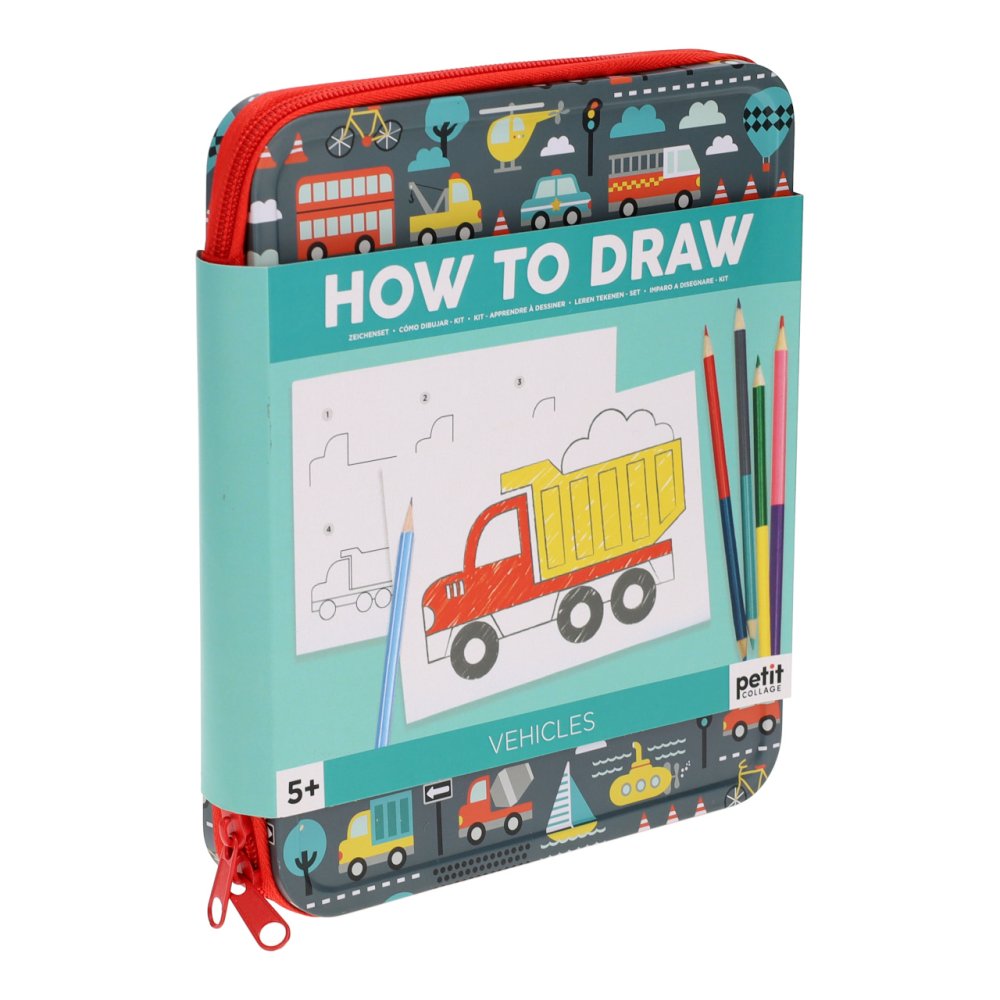 Petit Collage Come disegnare i veicoli - immagine 4