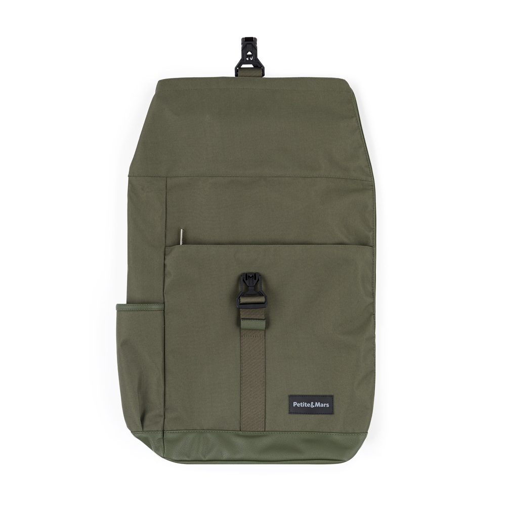 PETITE&MARS Plecak do wózka Jackob Military Green - obrazek 6