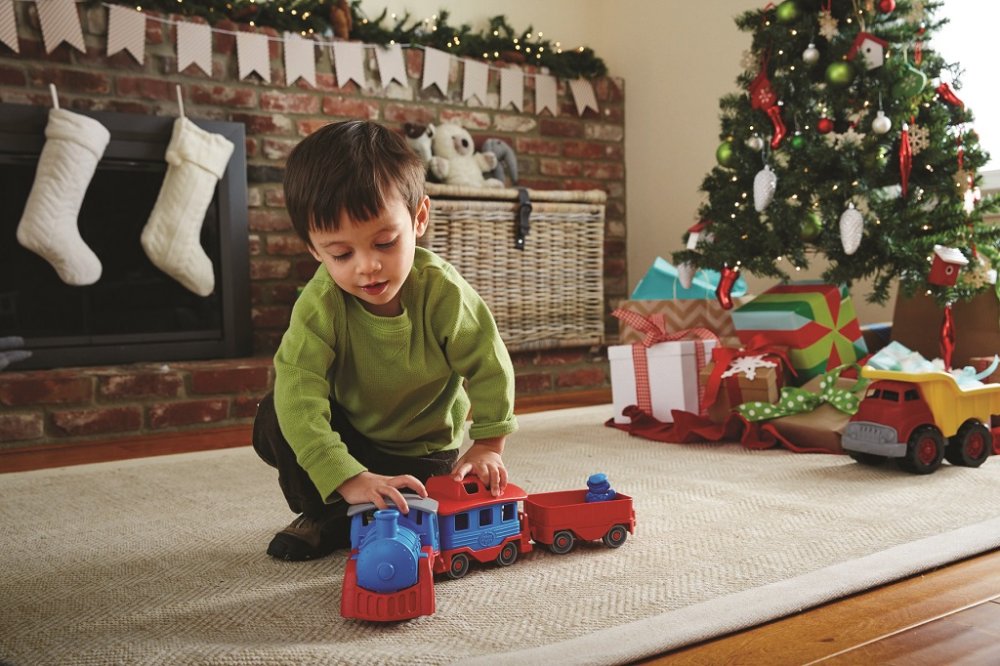 Green Toys Zug blau – Bild 3