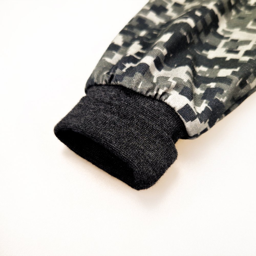 Sudadera con bolsillo forrado Outlast® - pixel/gris marengo oscuro 128 - Imagen 4