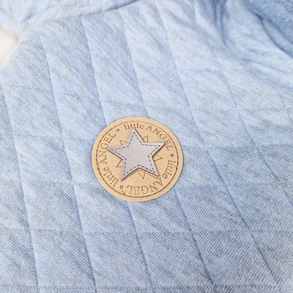 Mono con ribete forrado Outlast® - mélange azul claro 74 - Imagen 3