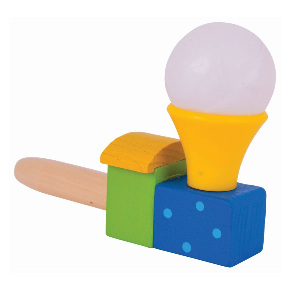 Bigjigs Toys Foukání lokomotiva s balónkem 1 ks (obrázek 3)