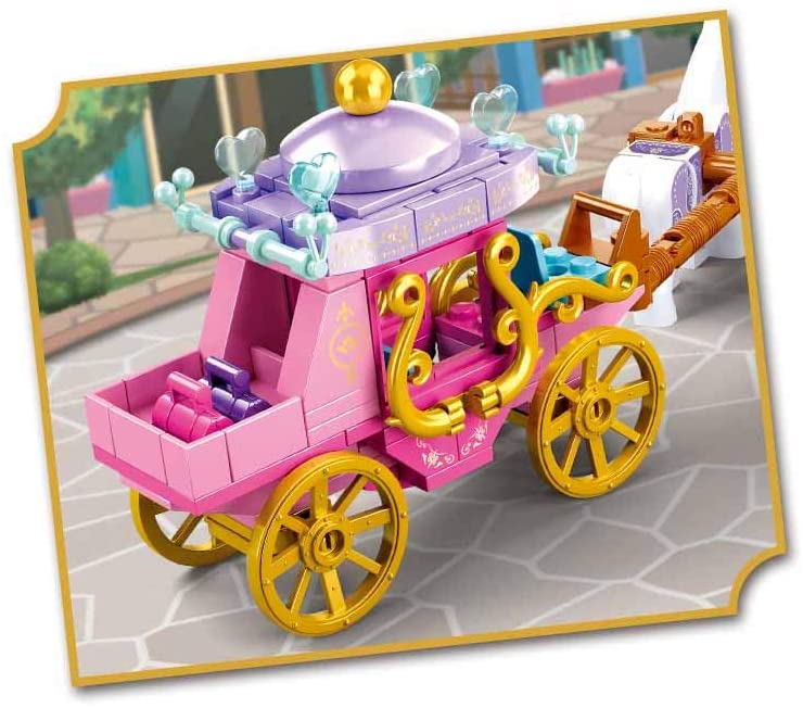 Sluban Girls Dream Village M38-B0872 Dobový kočár s koníčky (obrázek 4)