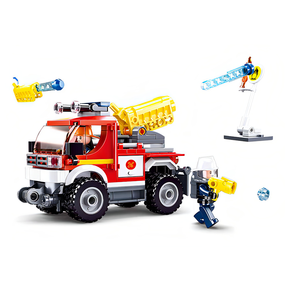 Sluban Hasiči M38-B0965 Off-road s vodním dělem (obrázek 3)