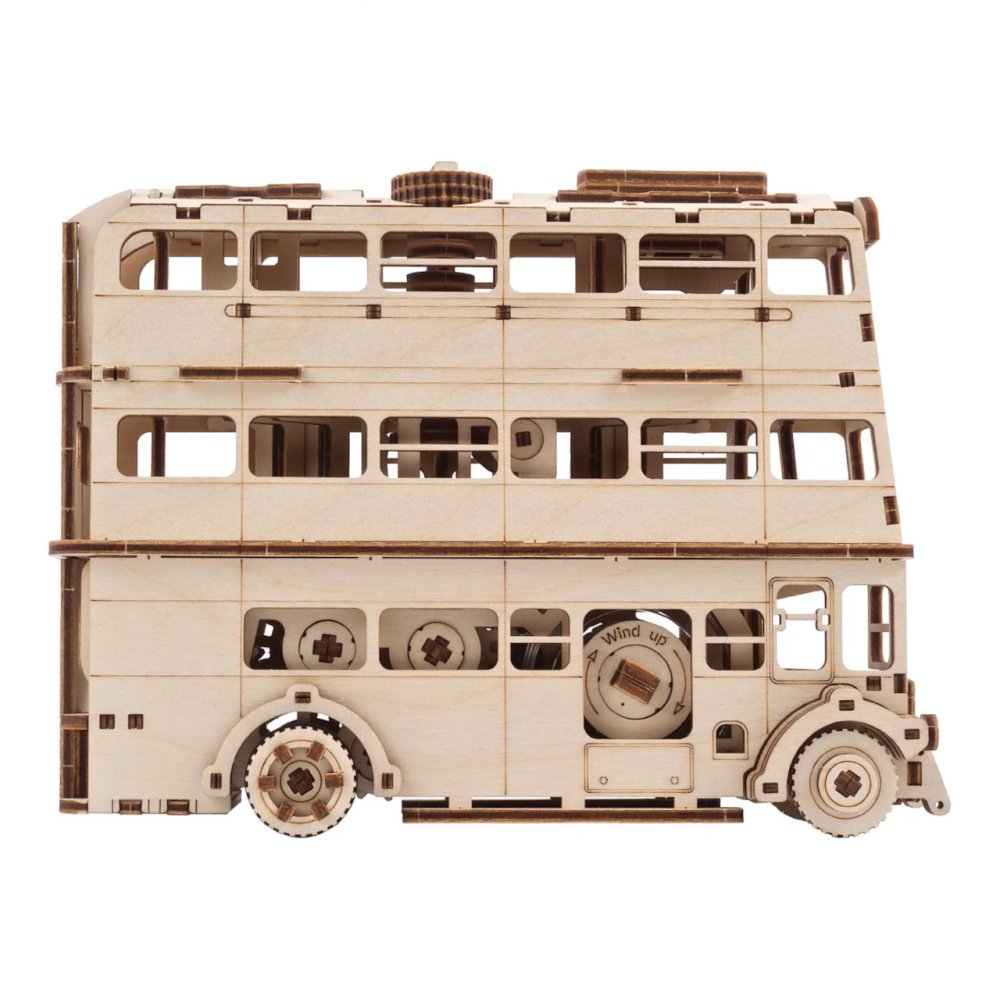 Ugears 3D dřevěné mechanické puzzle Harry Potter Rytířský autobus (obrázek 5)