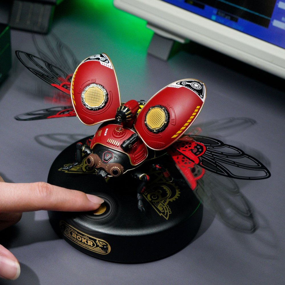 RoboTime 3D mechanická skládačka Brouk průzkumník (obrázek 4)