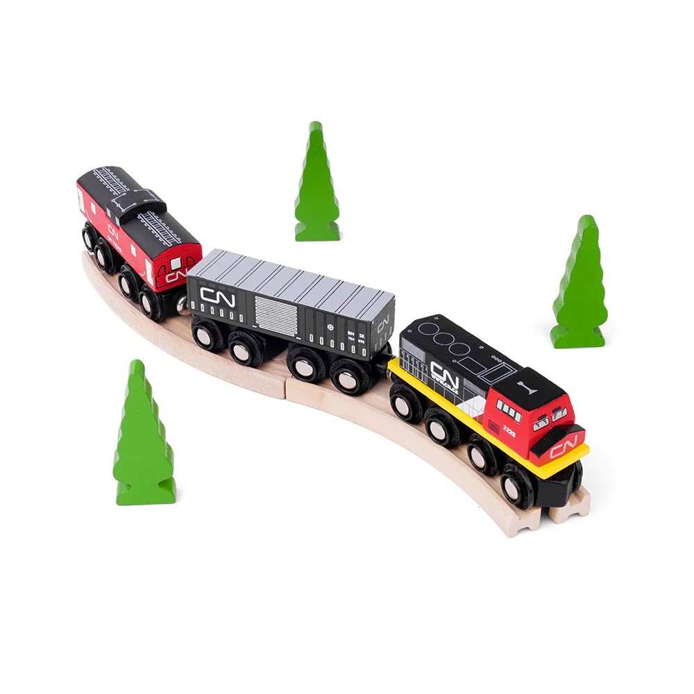 Bigjigs Rail CN nákladní vlak + koleje (obrázek 6)