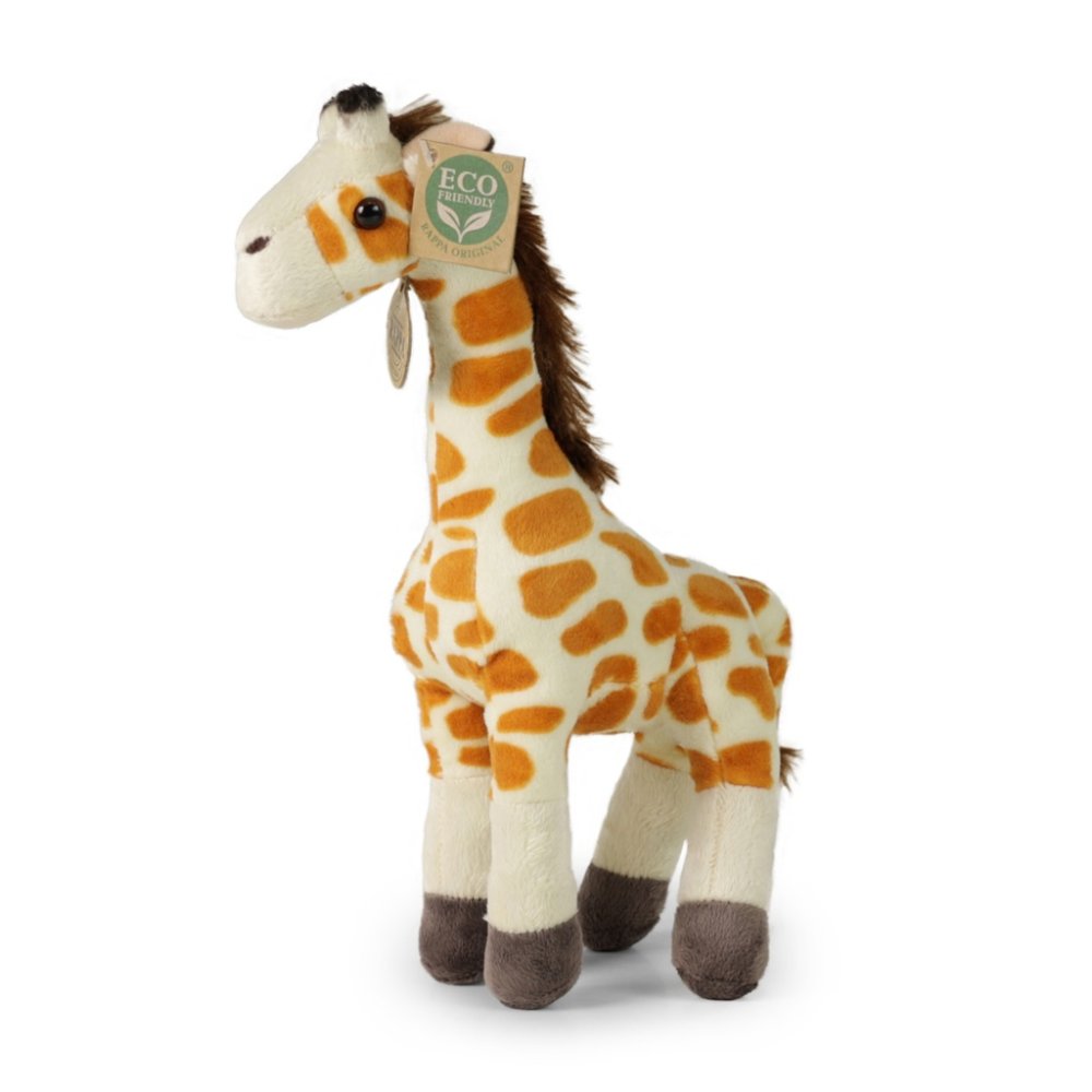 Rappa Plyšová žirafa 27 cm ECO-FRIENDLY