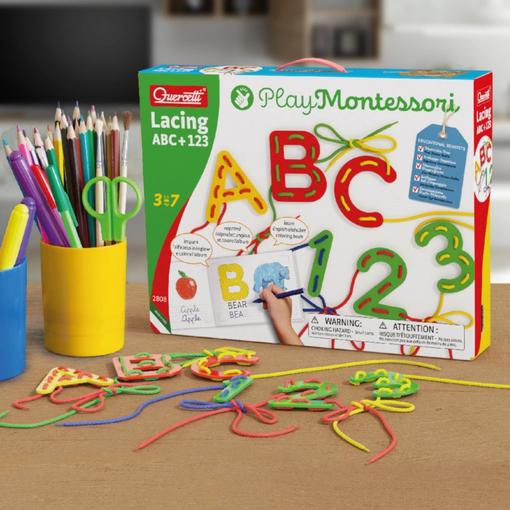 Quercetti Provlékání ABC+123 (obrázek 2)