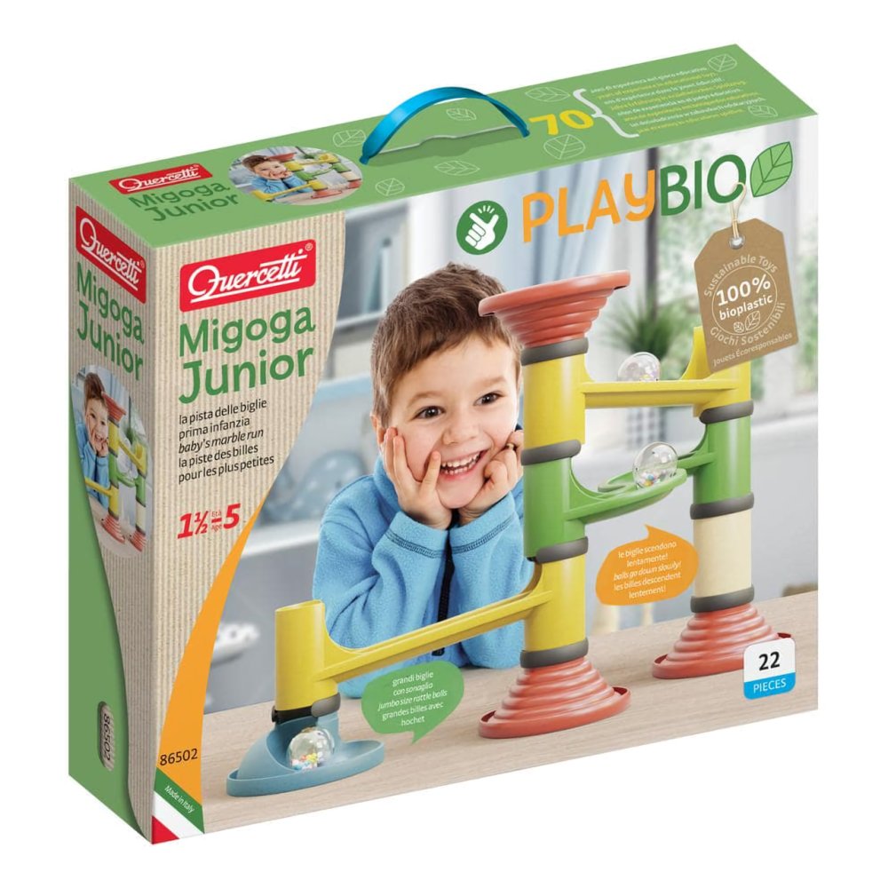 Quercetti Stavebnice kuličkové dráhy Migoga Junior PlayBio (obrázek 5)