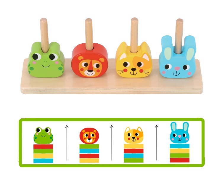 2Kids Toys Nasazování zvířecí kamarádi (obrázek 3)