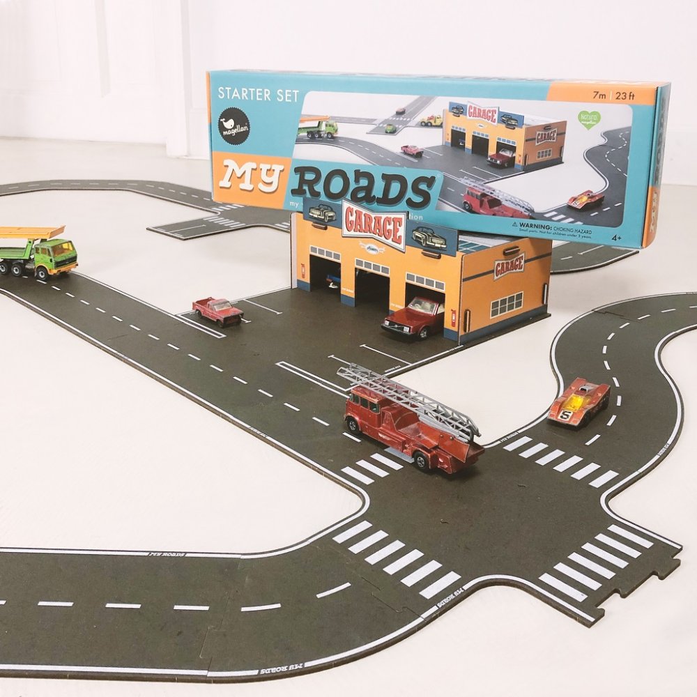 Magellan MyRoads Starter Set silnice s garáží (obrázek 6)