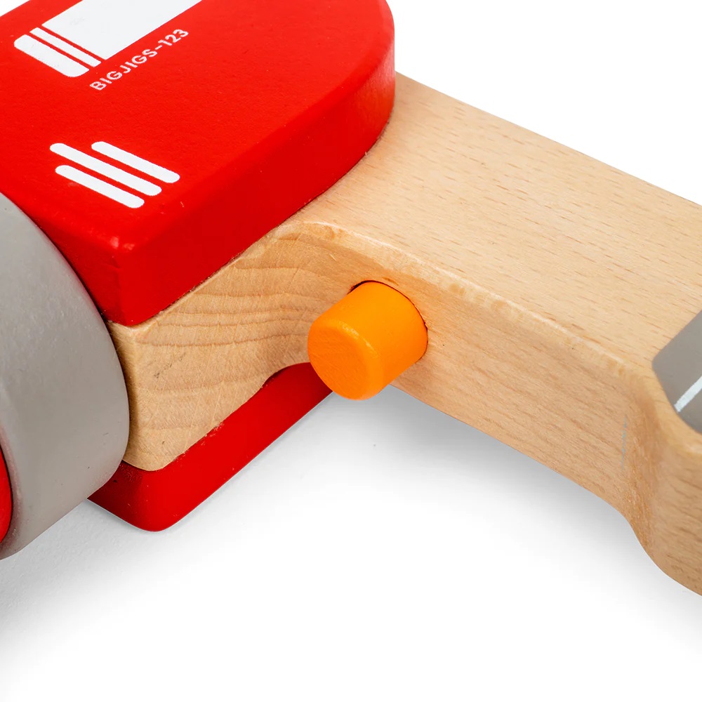 Bigjigs Toys Dřevěná vrtačka (obrázek 6)