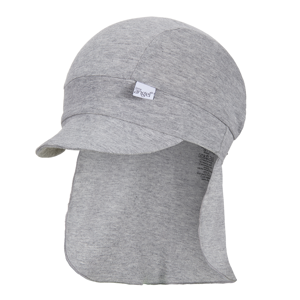 Gorra fina pirata Outlast® - gris jaspeado 5 | 49-53 cm