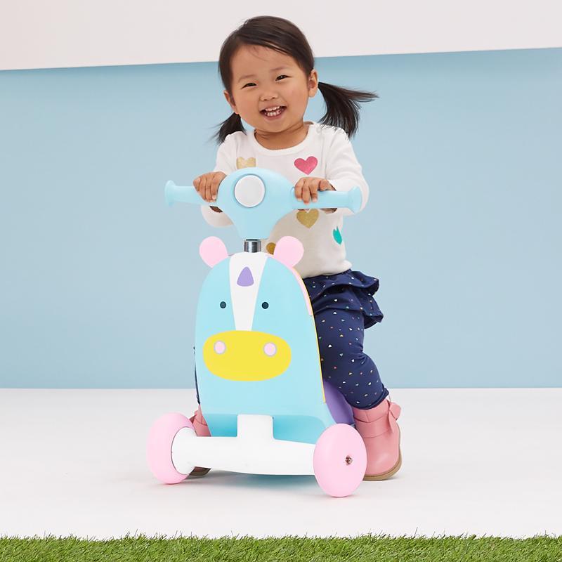 SKIP HOP Zoo Bouncer 3 I 1 Ride-On Unicorn 12m+ Upp Till 20 Kg