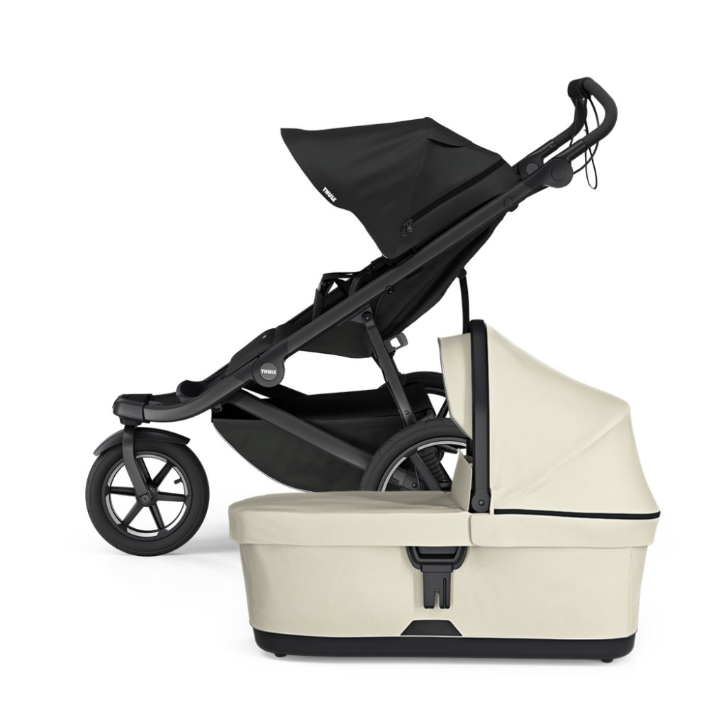 Wózek Spacerowy THULE Urban Glide 3 Czarny/Soft Beżowy, Zestaw S