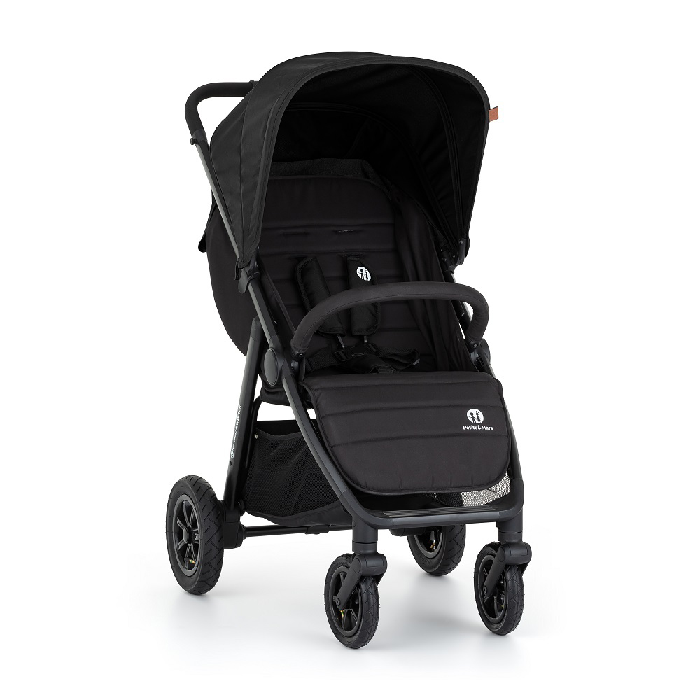 PETITE&MARS Sports Stroller Airwalk2 Perfect Black + PETITE&MARS Bag Jibot FREE