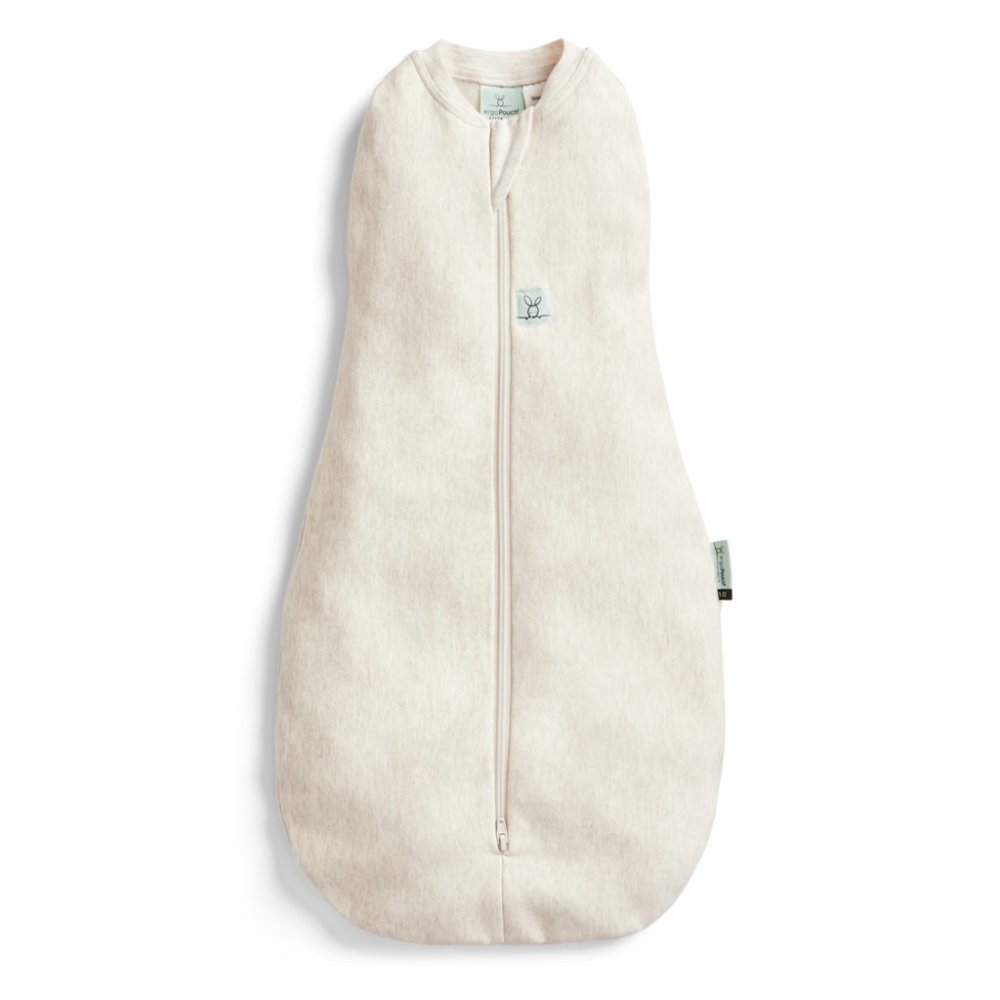 ERGOPOUCH Swaddle And Sleeping Bag 2in1 Cocoon Oatmeal Marle 3-6 M, 6-8 Kg, 0.2 Tog